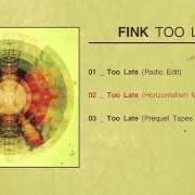 Il testo LOOKING TOO CLOSELY (SO36DUB) di FINK è presente anche nell'album Horizontalism (2015)
