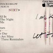 Il testo EVEN THE STARS de I AM KLOOT è presente anche nell'album Let it all in (2013)