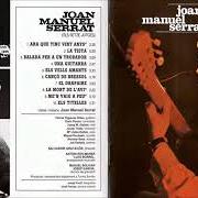 Il testo PLANY AL MAR di JOAN MANUEL SERRAT è presente anche nell'album Fa vint anys que tinc vint anys (1984)