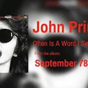 Il testo TRY TO FIND ANOTHER MAN di JOHN PRINE è presente anche nell'album September 78 (2017)