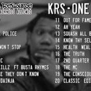 Il testo KREDITZ di KRS-ONE è presente anche nell'album The mix tape (2002)