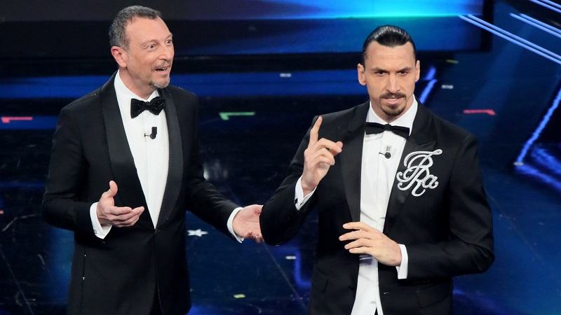 Sanremo 2021, prima serata: applausi per Ibra Sanremo 2021, prima serata: applausi per Ibra