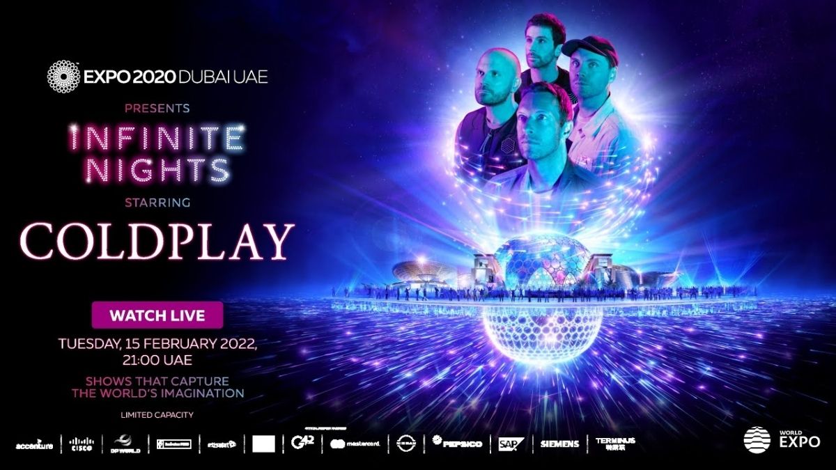 Coldplay live gratis a Dubai: sito in tilt e bagarini all'assalto