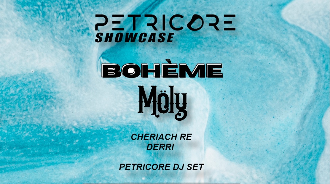 PETRICORE SHOWCASE: MÖLY E BOHÈME  SUL PALCO DEL TAMBOURINE DI SEREGNO