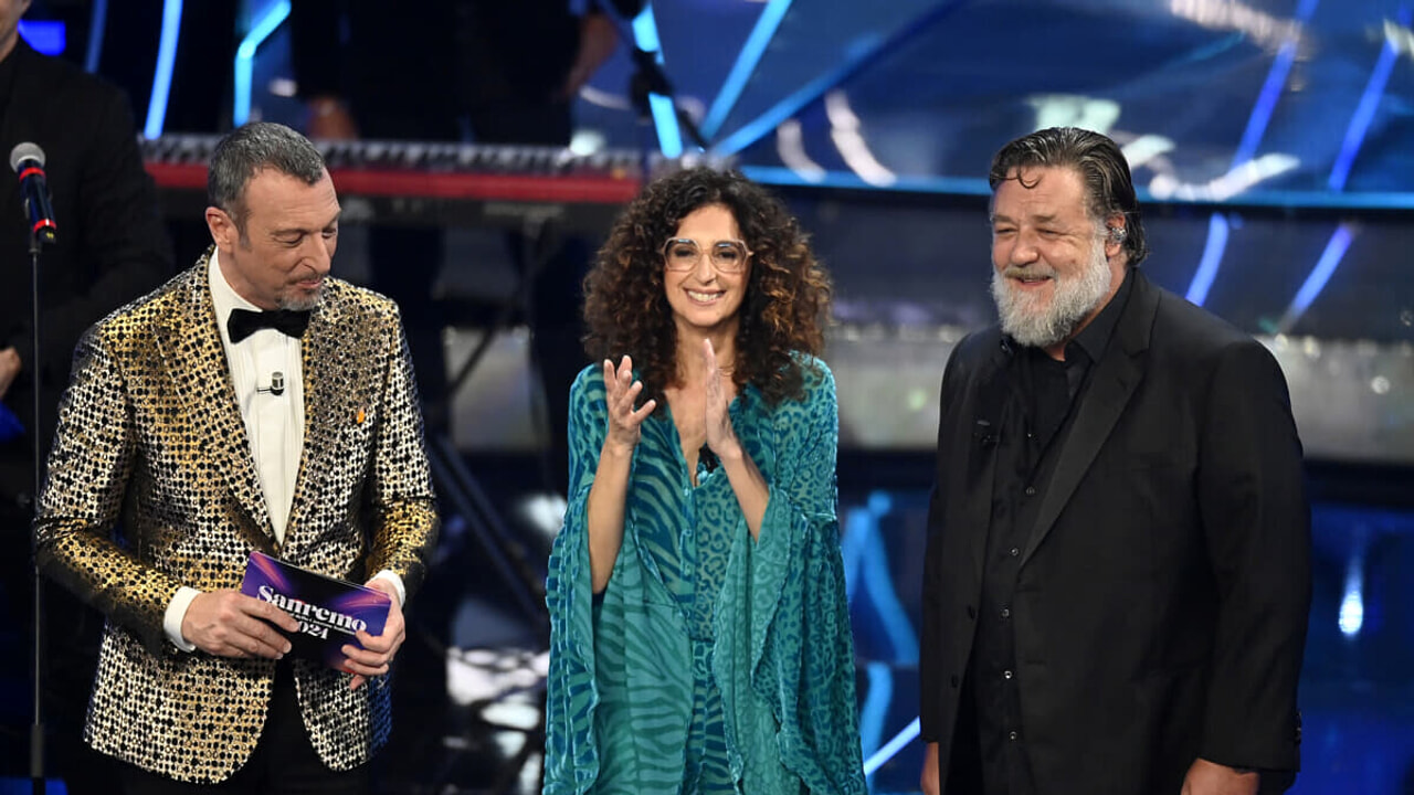 Sanremo 2024, terza serata: Mannino e Maninni Sanremo 2024, terza serata: Mannino e Maninni