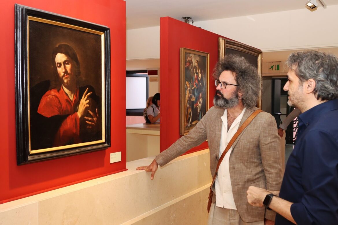 Simone Cristicchi: il quadro sonoro nel museo archeologico di Taranto Simone Cristicchi: il quadro sonoro nel museo archeologico di Taranto