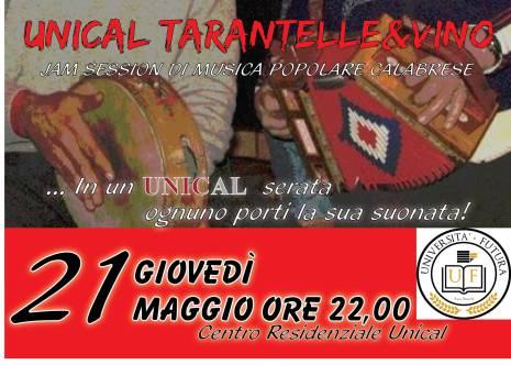 Unical, "Tarantelle & Vino"