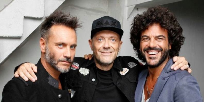 Nek, Max Pezzali e Francesco Renga: insieme per un progetto comune